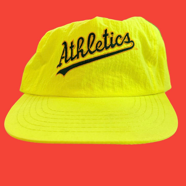 Oakland Athletics Neon Yellow Snapback
