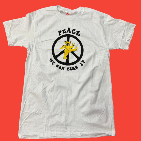 Grateful Dead Yellow Peace Bear T-Shirt L