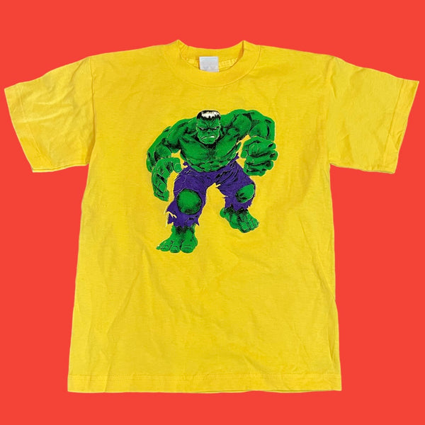 The Hulk Yellow T-Shirt Youth XL/XS