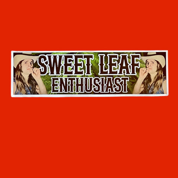 Sweet Leaf Enthusiast Plain Jane X GC bumper sticker