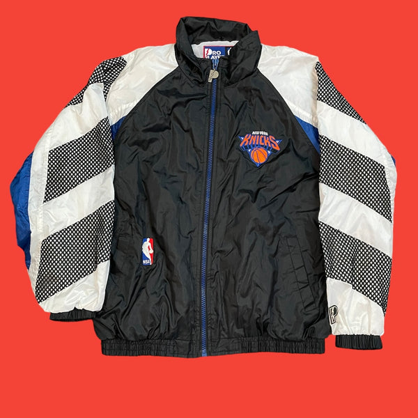 New York Knicks Pro Player Windbreaker Jacket L