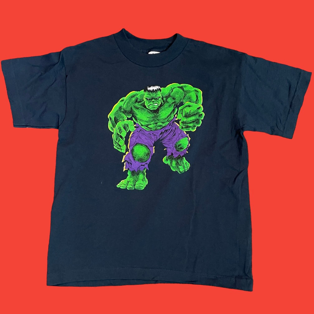 The Hulk Navy T-Shirt Youth XL/XS