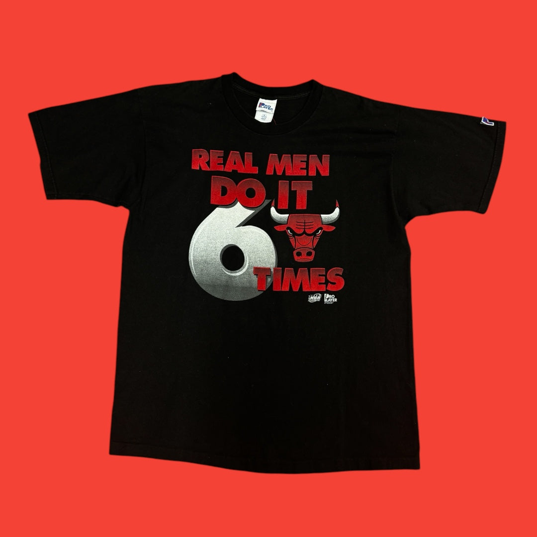 Bulls 6 Times T-Shirt XL