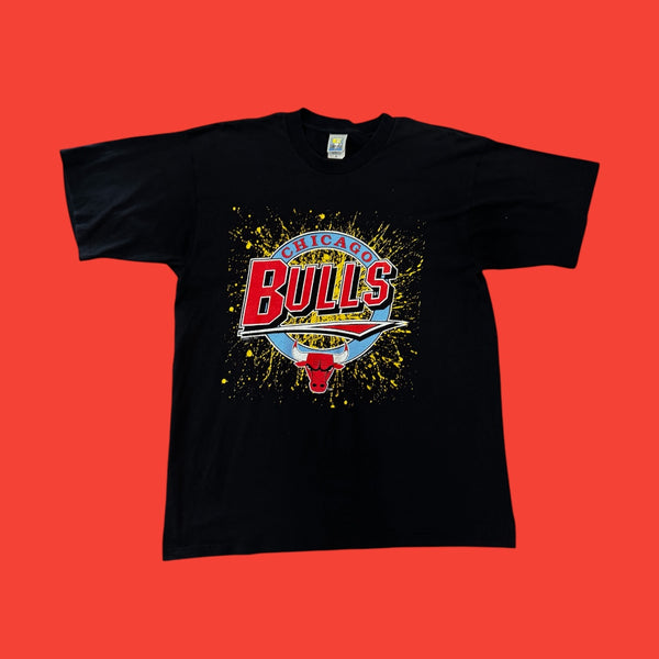 Chicago Bulls Burst Logo T-Shirt L