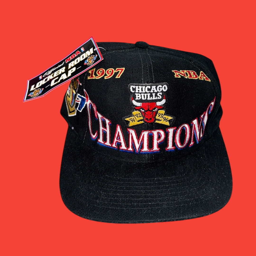 Bulls 1997 Champs New With Tags Snapback