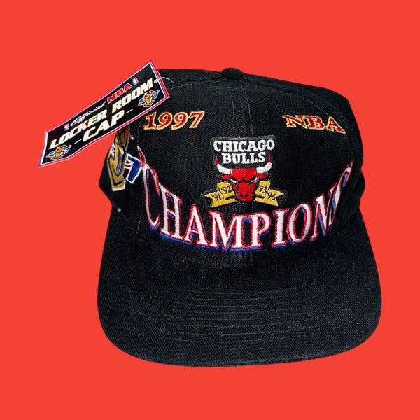 Bulls 1997 Champs New With Tags Snapback