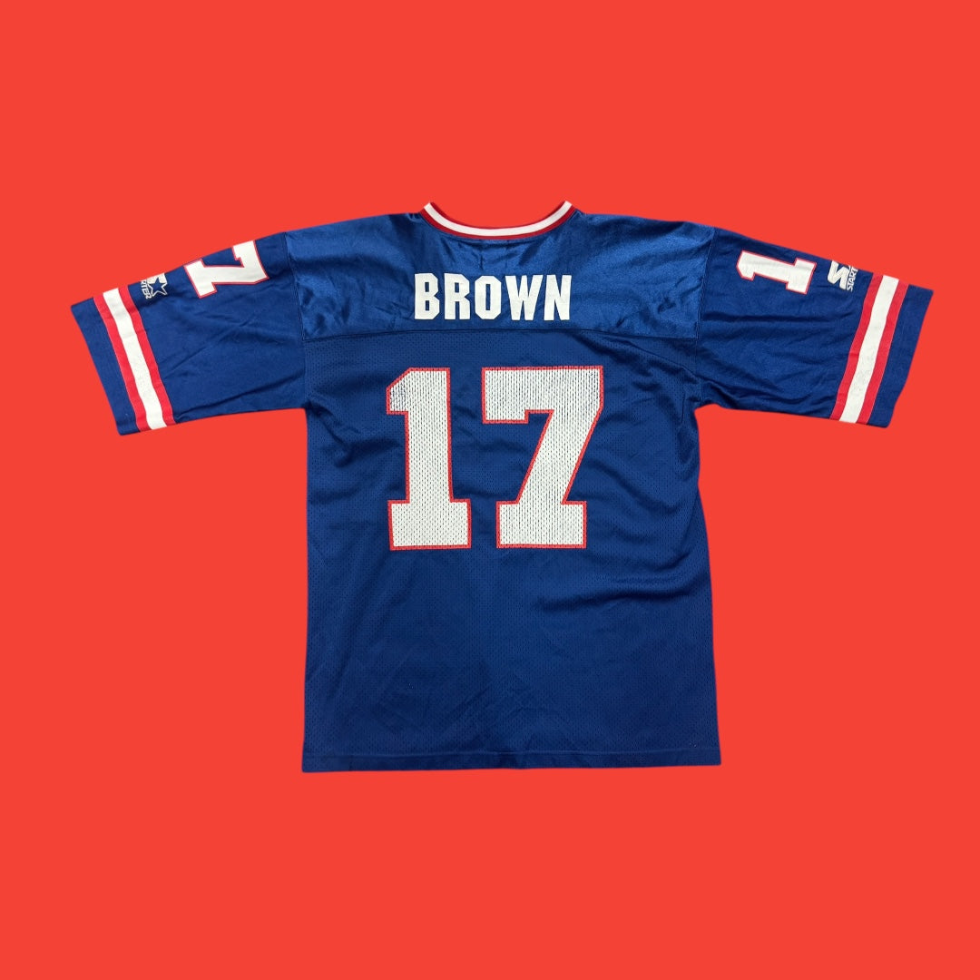 Bills Brown Starter Jersey XL