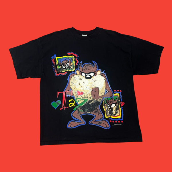 Looney Tunes Taz Heart Tee XL