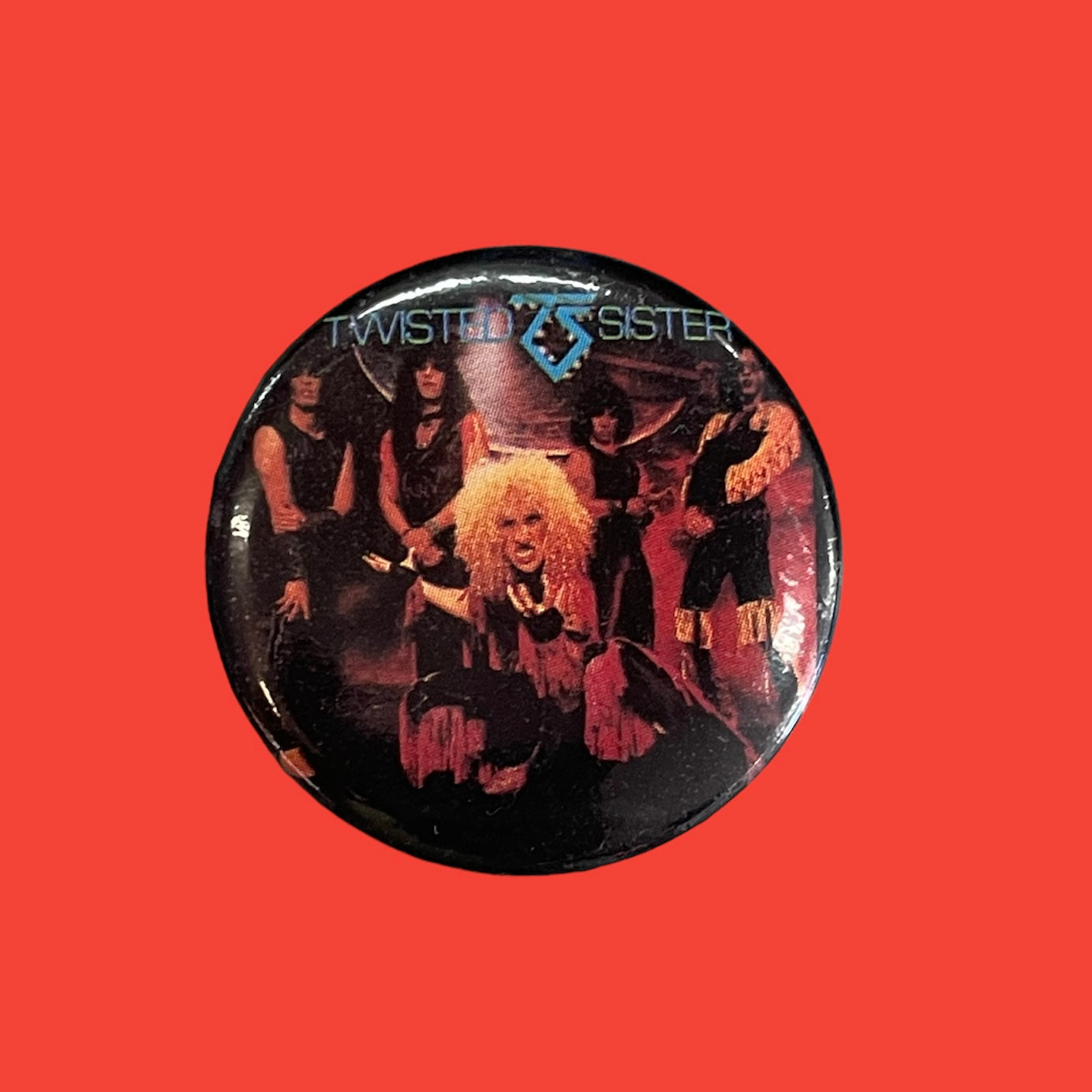 Twisted Sister Button