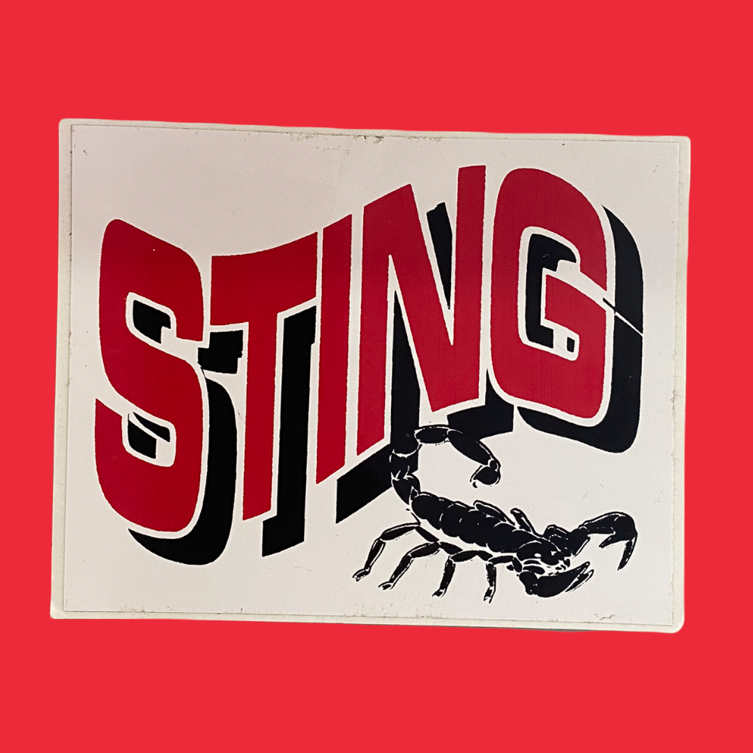 Sting Sticker