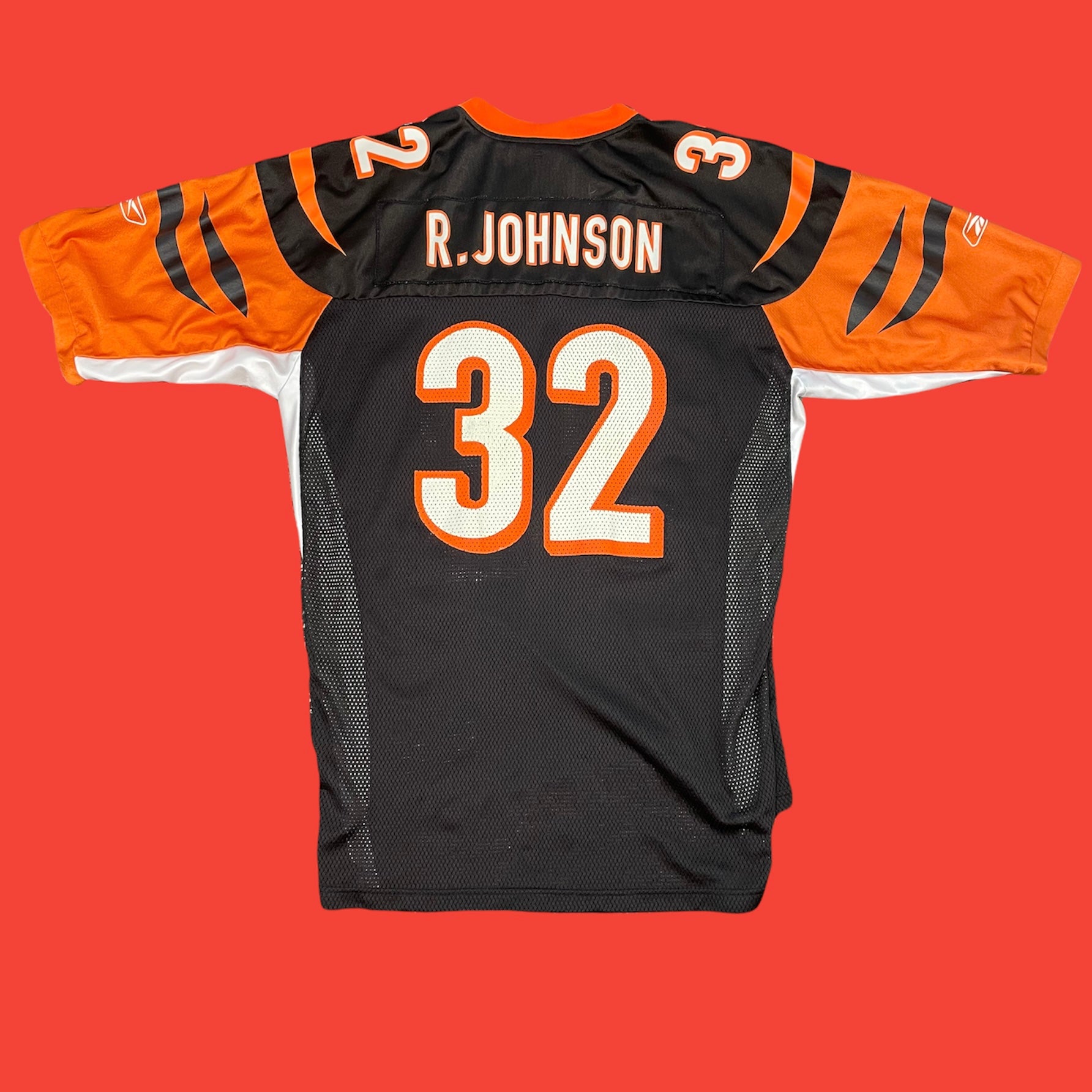 R. Johnson Bengals Reebok Jersey XL