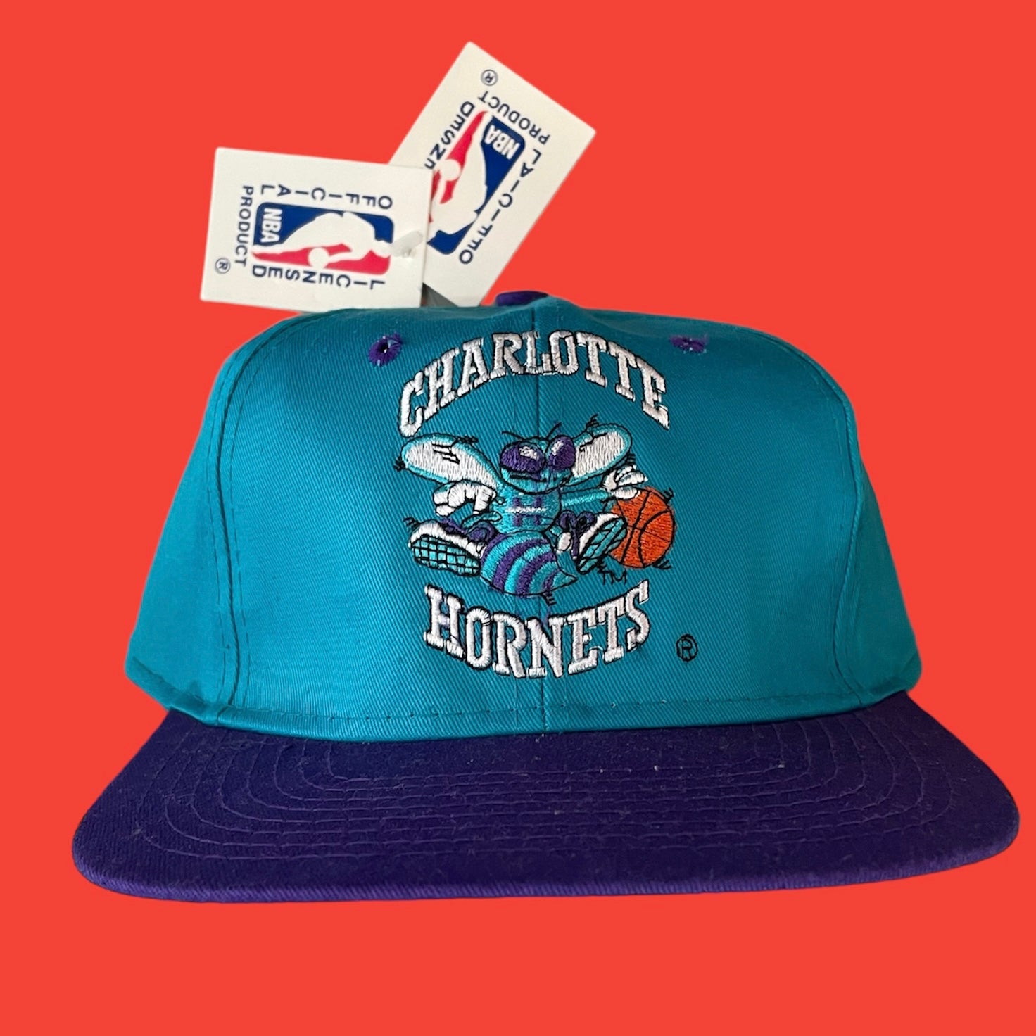 Charlotte Hornets Logo Deadstock Snapback